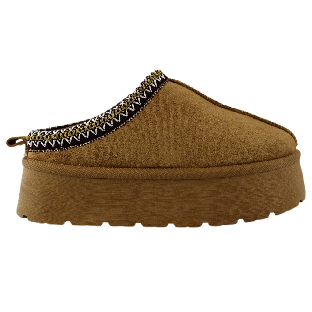 Pantufla Mujer QM2303 Camel