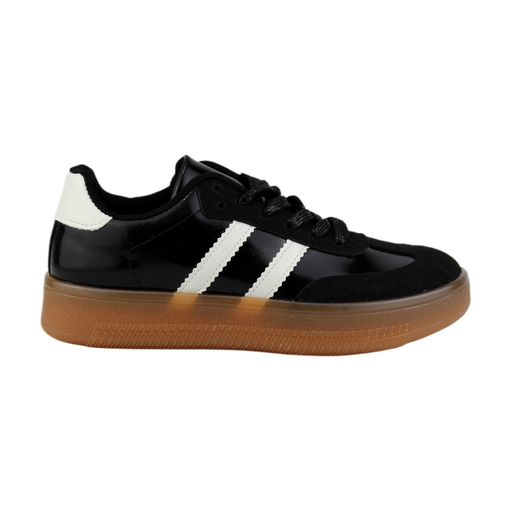 Zapatilla Mujer 7-J285BLACK-WHITE