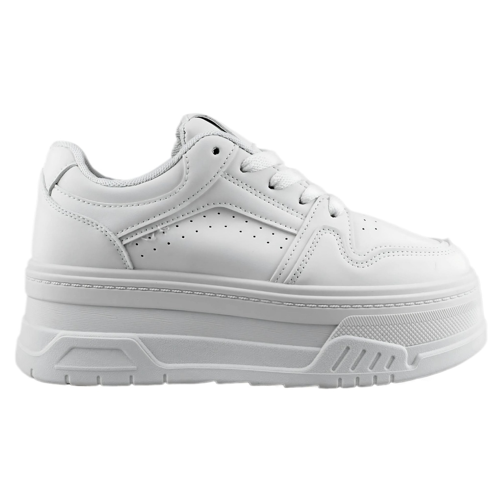 Zapatilla Escolar 7-J312WHITE