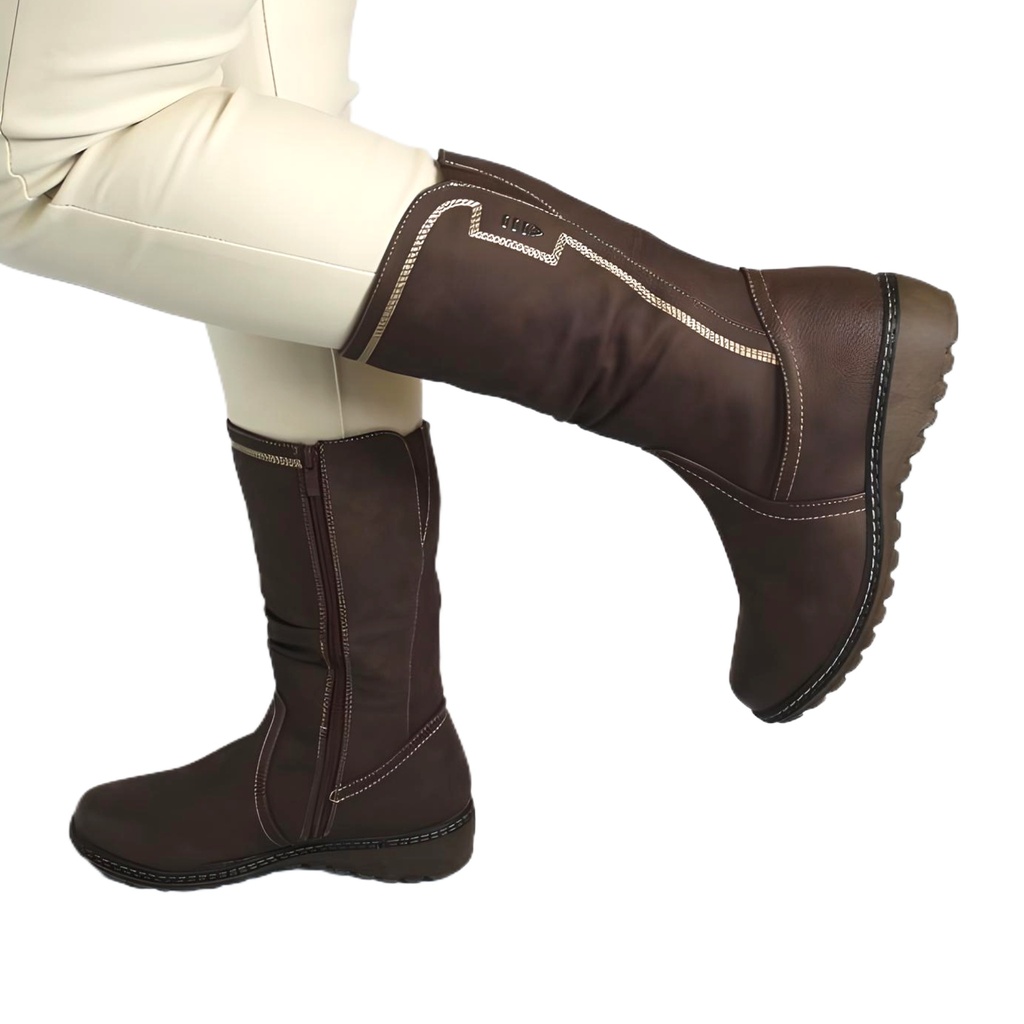 Bota Mujer Invierno 959-5 Coffee