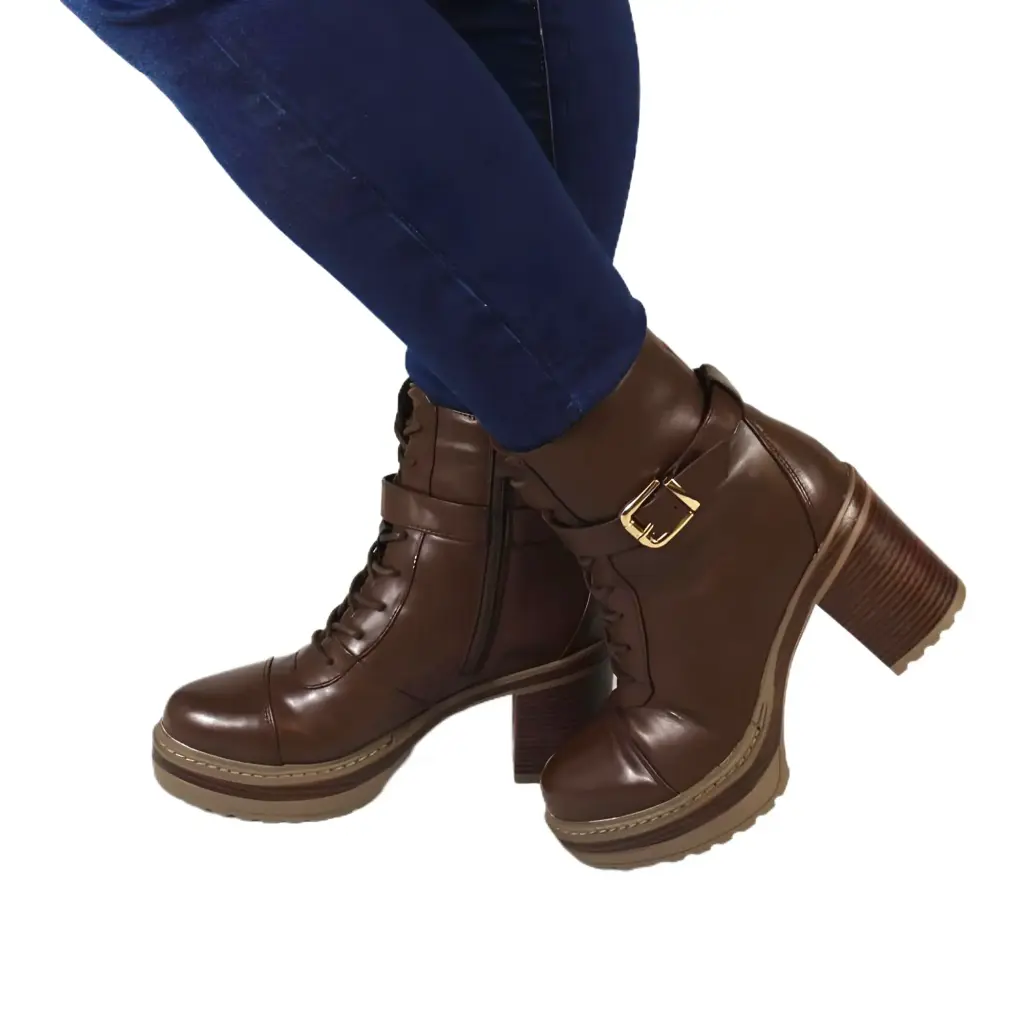 Botin Mujer QM2315 Brown
