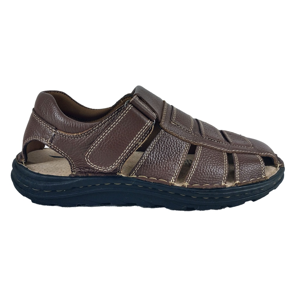 Sandalias de Cuero Hombre C43-2203 Marron