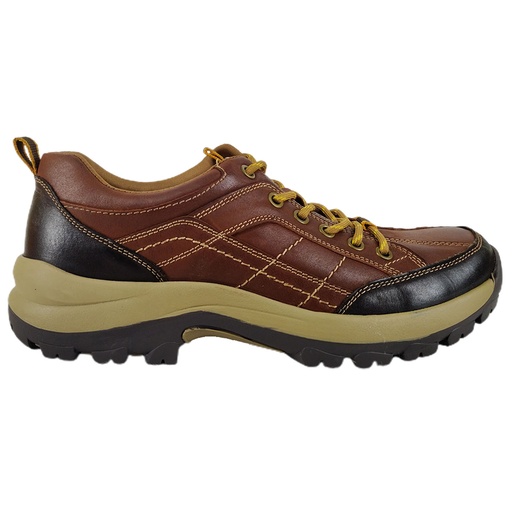Zapato de Hombre 3012-1 Cuero RedBrown