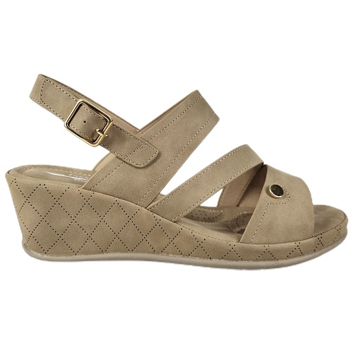 Sandalia de Mujer NHX9523-A10 Beige