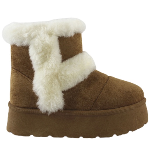 Botin Mujer QM2308 Camel