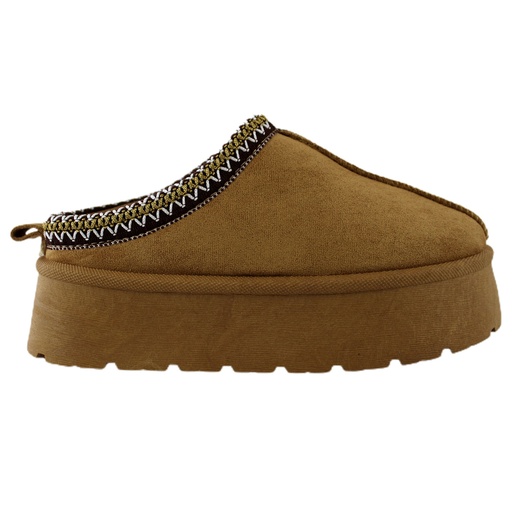 Pantufla Mujer QM2303 Camel