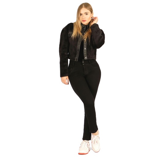 Jeans Mujer J9674-9327 Negro