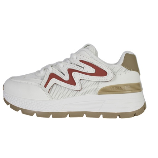 Zapatilla Mujer PG2439-6 WhitePink