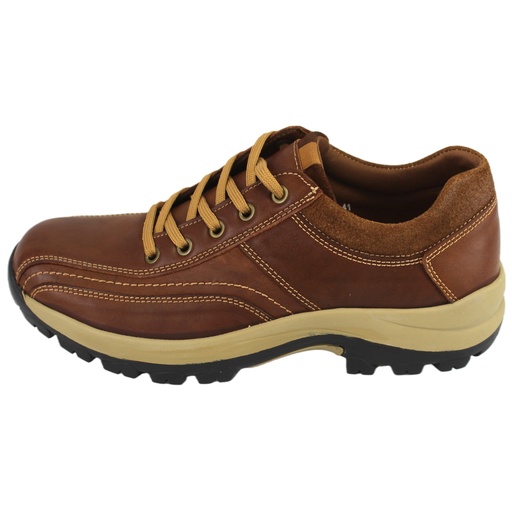 Zapato Hombre Cuero C43-1808RedBronw