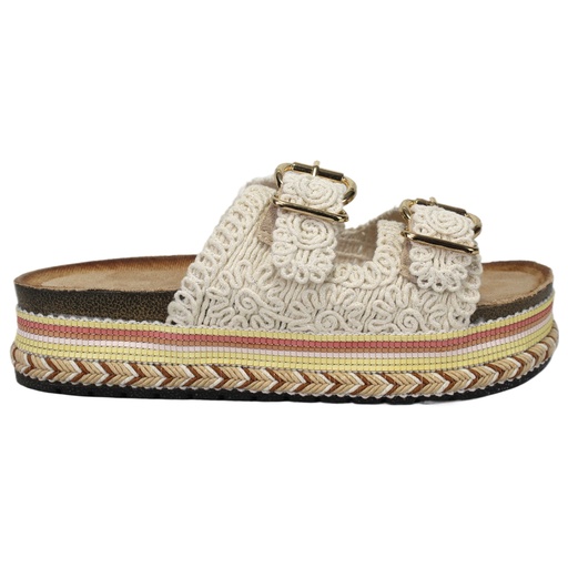 Sandalia Mujer 8605Blanco