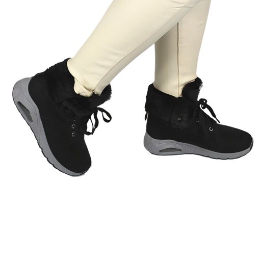 Zapatilla Mujer Invierno QM2432 Black
