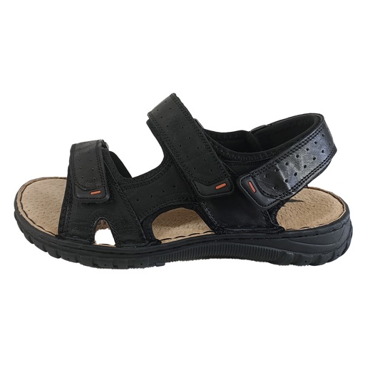 Sandalias Cuero C-43-17060 Negro