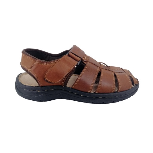 Sandalias Cuero C-43-16333 Red Brown
